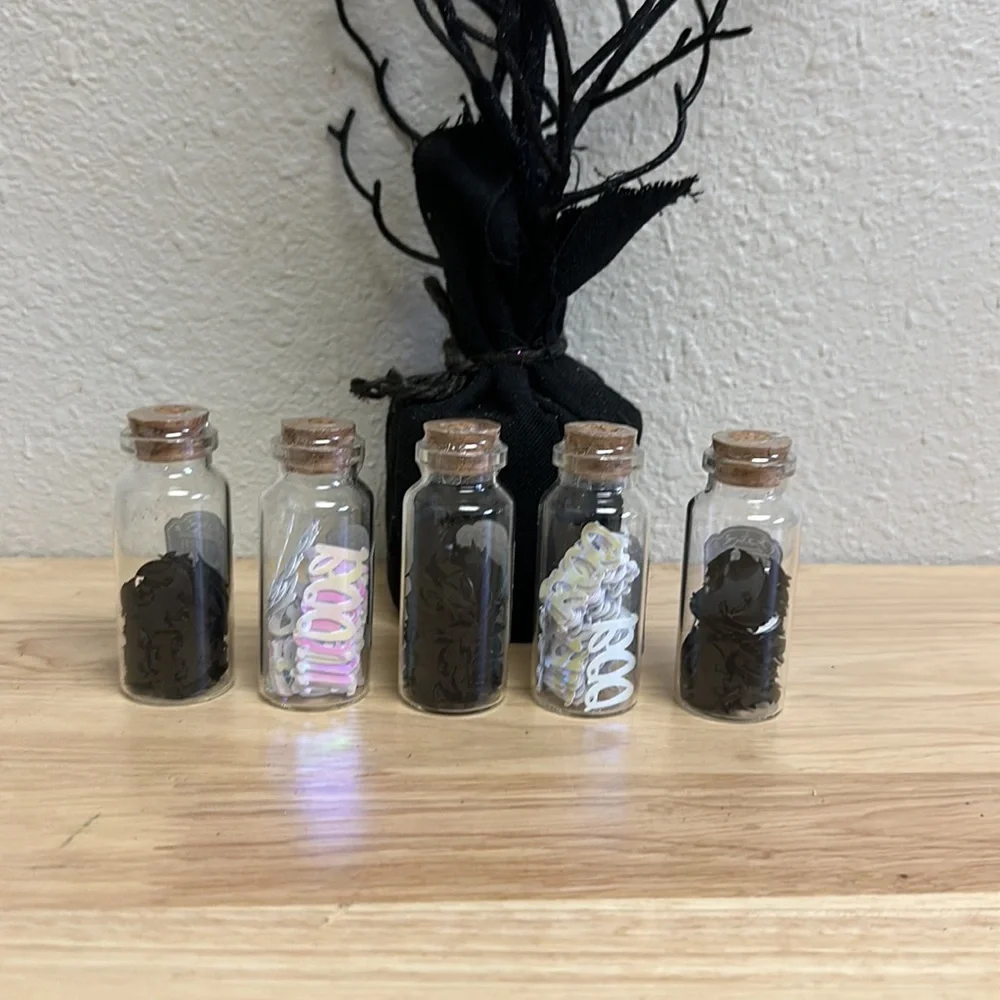 New 5pc target Halloween potion bottles